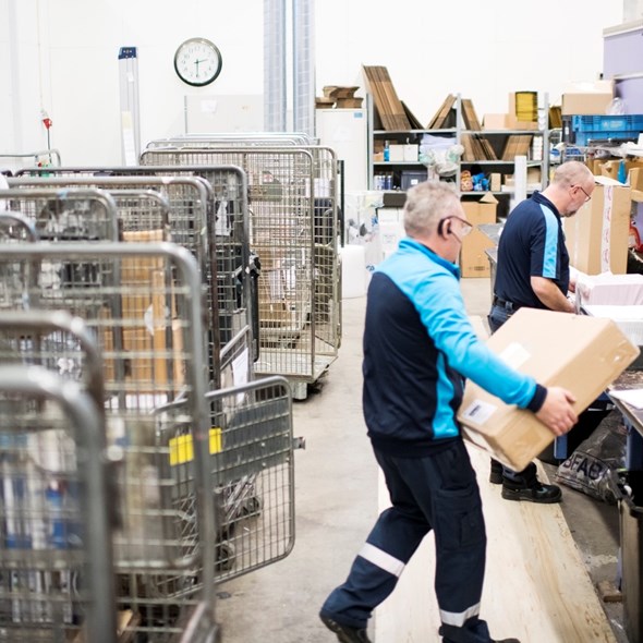 Dahlmans Kylteknik kyler ner Postnord